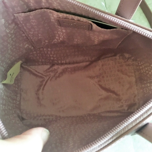 KATE SPADE Crossbody Glitter Satchel ~ Dusty Peony - Picture 8 of 8